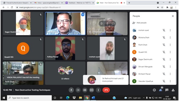 Webinar on 